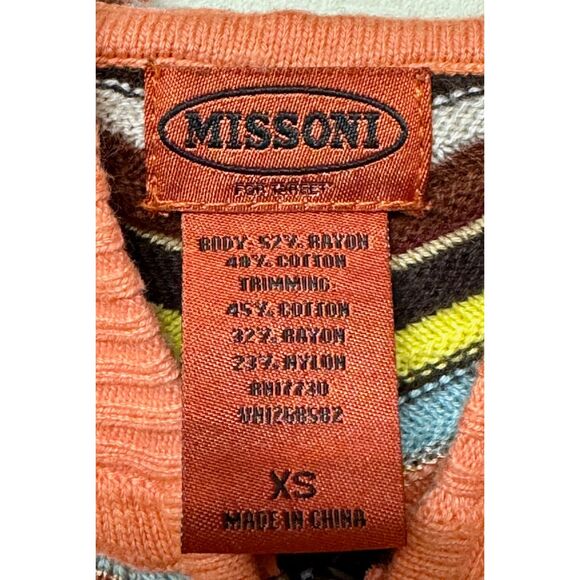 MISSONI for Target Original 2011 Girls Zip Up Cardigan Sweater, Sz XS - Picture 7 of 10